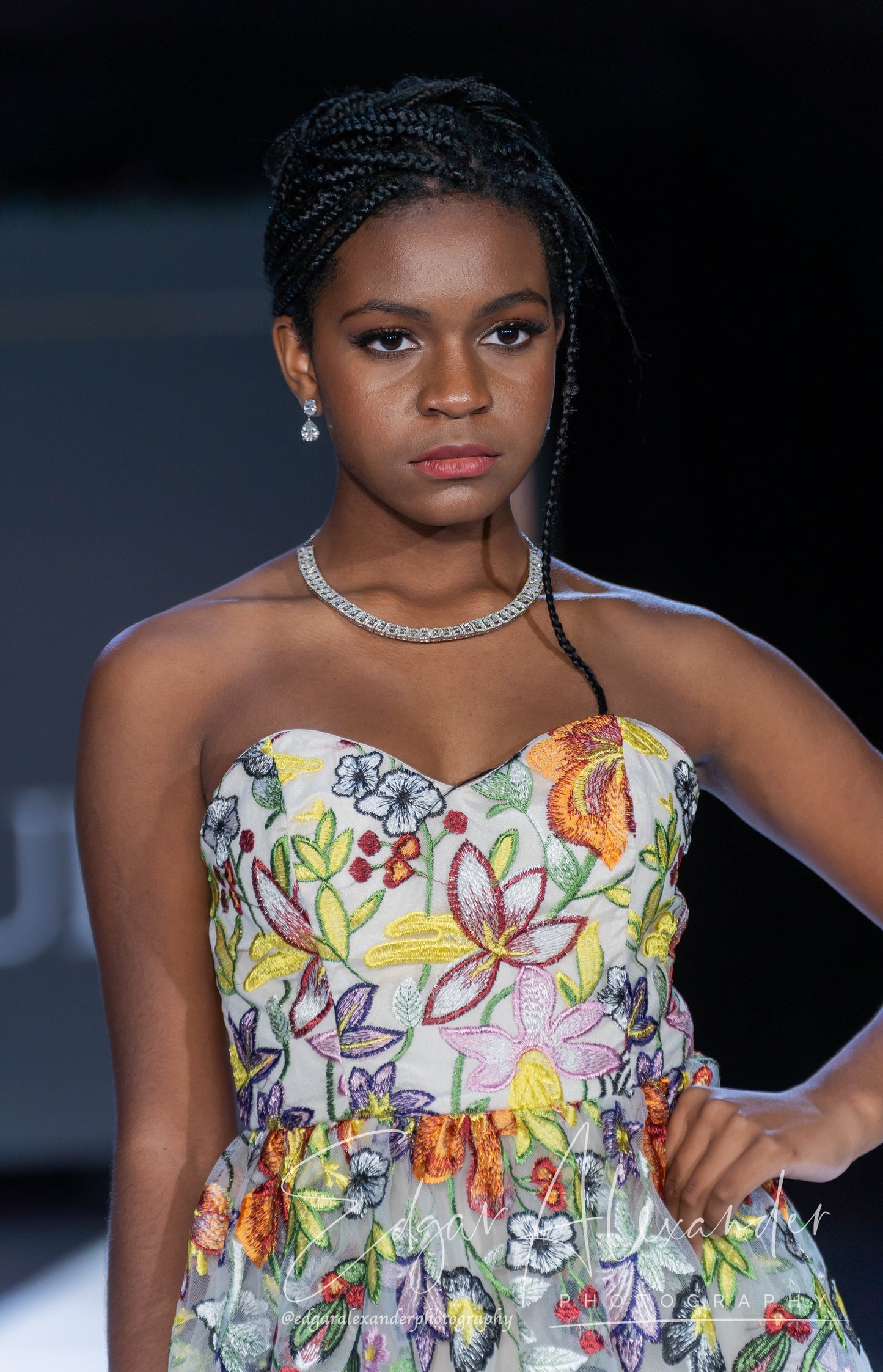 Jazmin's Garden short dress