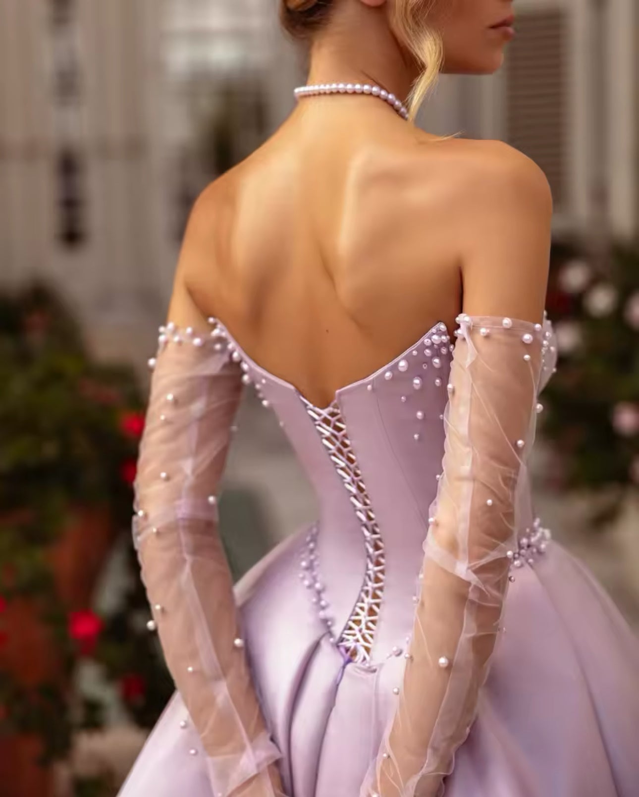 Light Purple Princess Prom and Wedding Dress