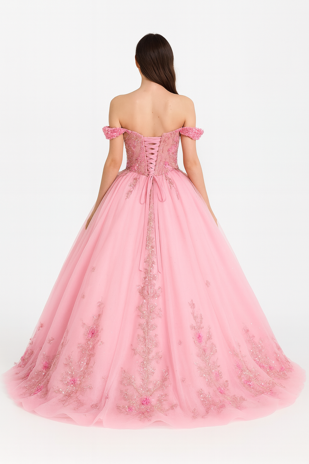 Enchanted Blossom Ball Gown 🌸✨