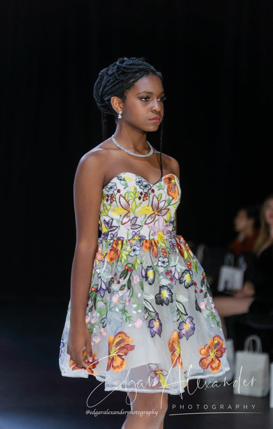 Jazmin's Garden short dress